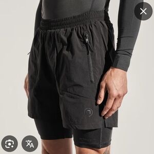 Black Men's Running Shorts